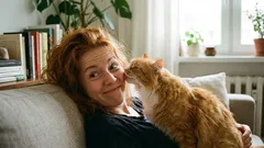 Toto sú tri hlavné dôvody, prečo mačky lížu svojich majiteľov.